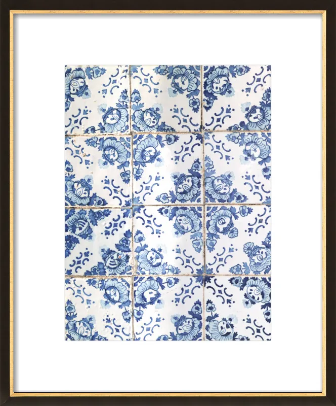 Azulejos by Ingrid Beddoes for Artfully Walls