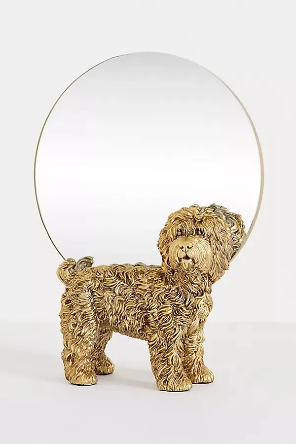 Icon Vanity Mirror: Dog Edition