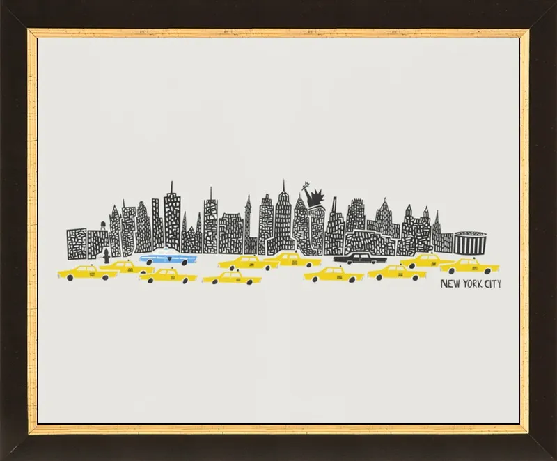 New York Skyline by Mark & Suumin - Fox & Velvet for Artfully Walls