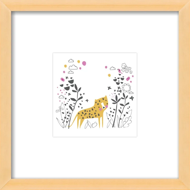 Little jungle leopard by Lizzie Mackay for Artfully Walls