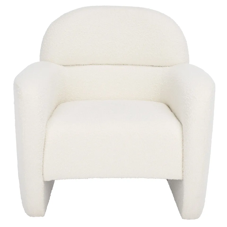 Bellamaria Boucle Accent Chair - Ivory