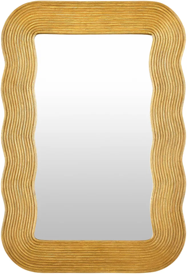 Dance Wood 36"H x 24"W x 1"D Accent Mirror