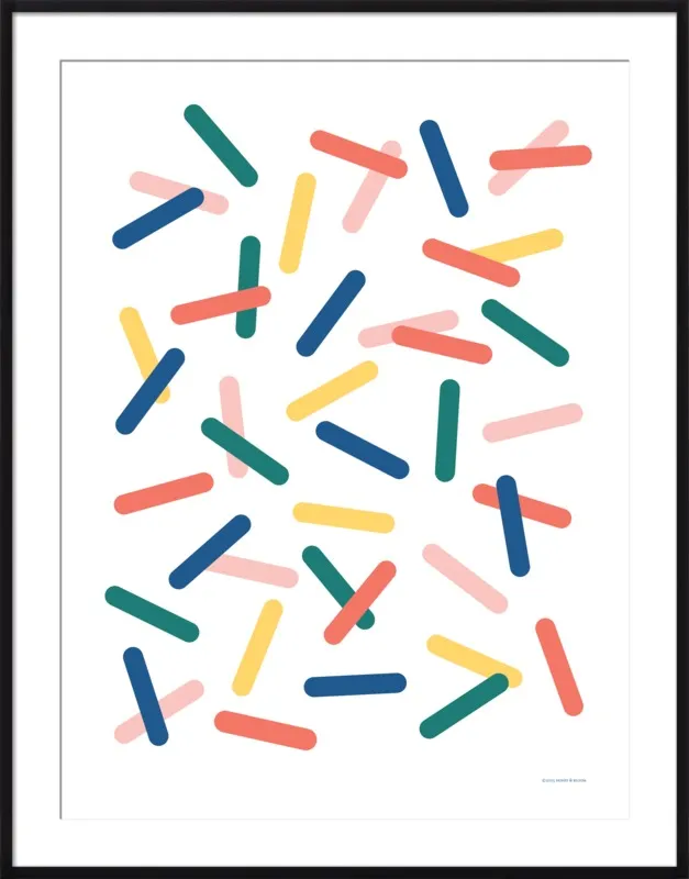 Sprinkle by Becky Hui Chan for Artfully Walls
