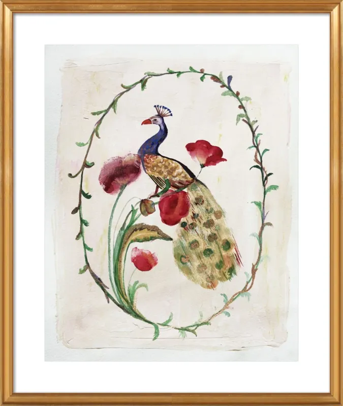 Peacock by Ruti Shaashua for Artfully Walls