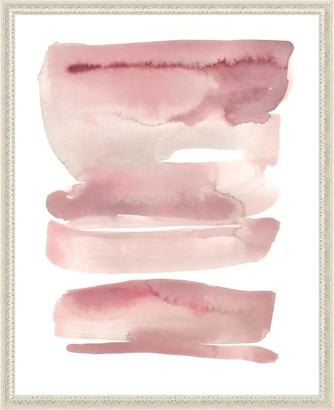 pink waves by Kelly Witmer for Artfully Walls