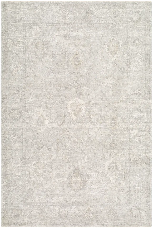Poetry Gray Indoor 5' x 7'5" Machine Woven Rug