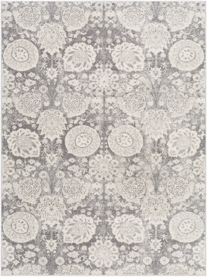 Roma Beige Indoor 5'3" x 7'1" Machine Woven Rug