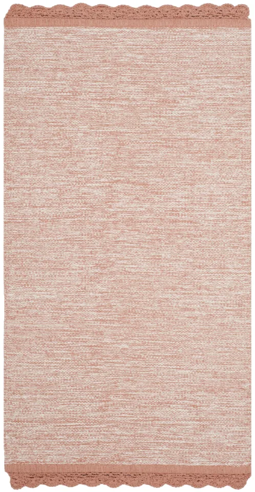 Arlo Home Hand Woven Area Rug, MTK615O, Peach,  2' 3" X 7'