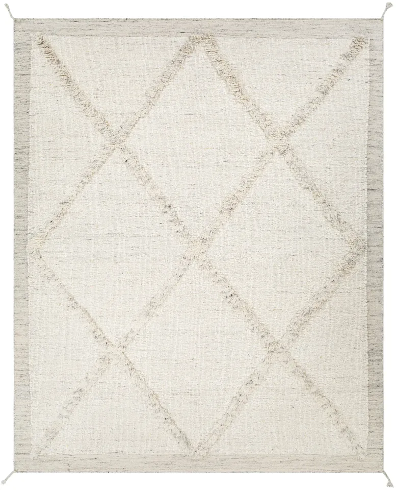 Tripoli Beige Indoor 8' x 10' Handmade Rug