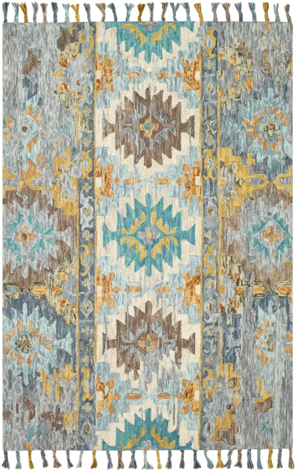 Bonifate Green Indoor 2' x 3' Handmade Rug