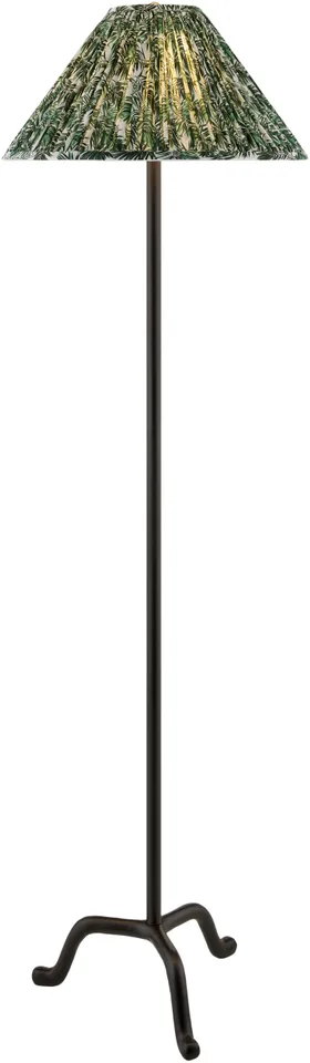Kukio  Hand Painted 63"H x 20"W x 20"D Accent Floor Lamp