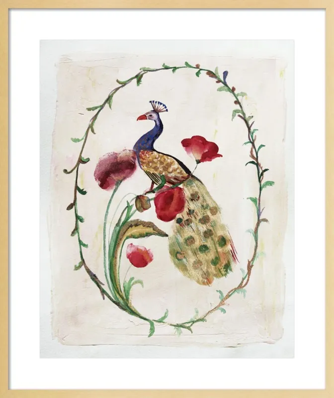 Peacock by Ruti Shaashua for Artfully Walls