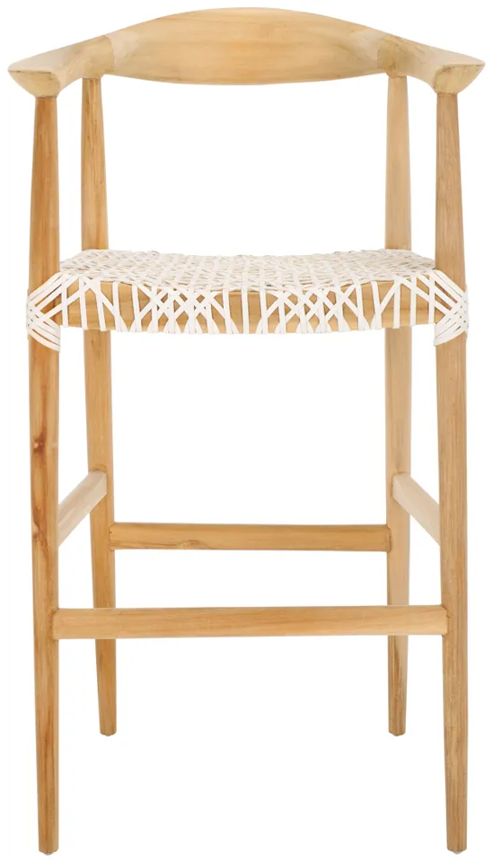 Bandelier Barstool - Natural / White