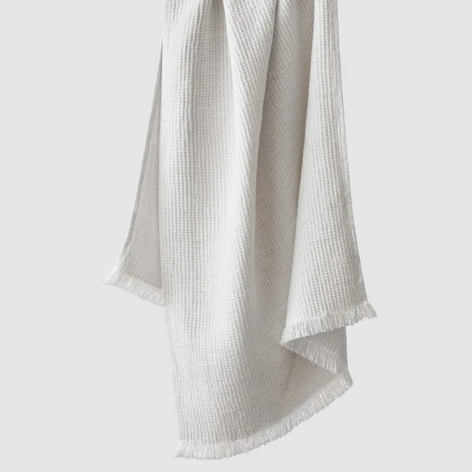 The Citizenry Aegean Cotton Bath 2 Face Towels | White