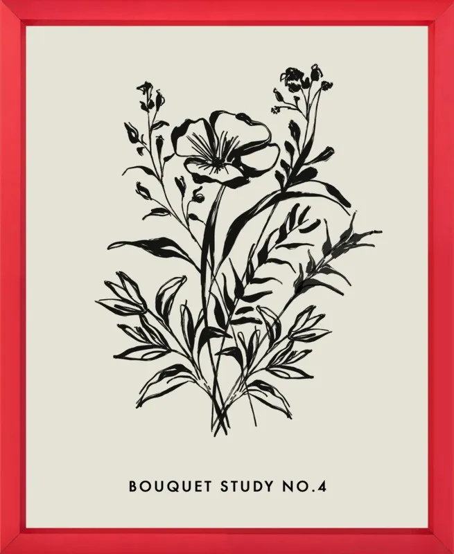 Bouquet Study No. 4 by Nancy Noreth for Artfully Walls