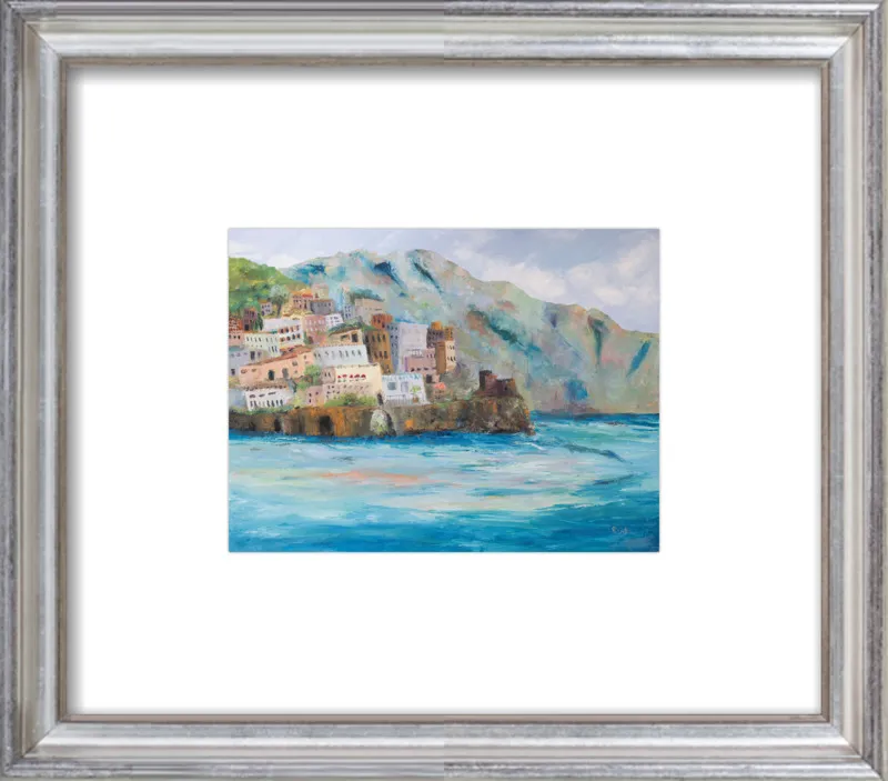 Amalfi Coast by Renee A Ortiz for Artfully Walls