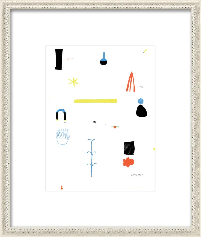 Working hard by playing around  by Agata Królak for Artfully Walls