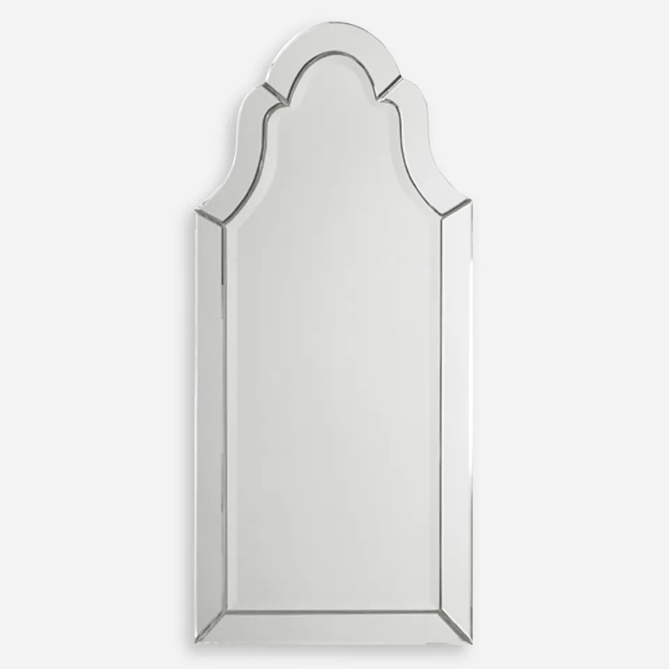 Hovan Frameless Arched Mirror