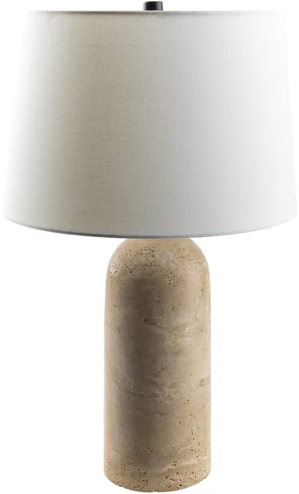 Agate  Natural 25"H x 15"W x 15"D Accent Table Lamp