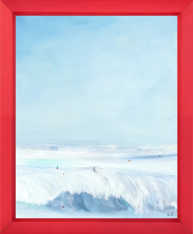 Wave Riders  by Caroline Chriss  for Artfully Walls