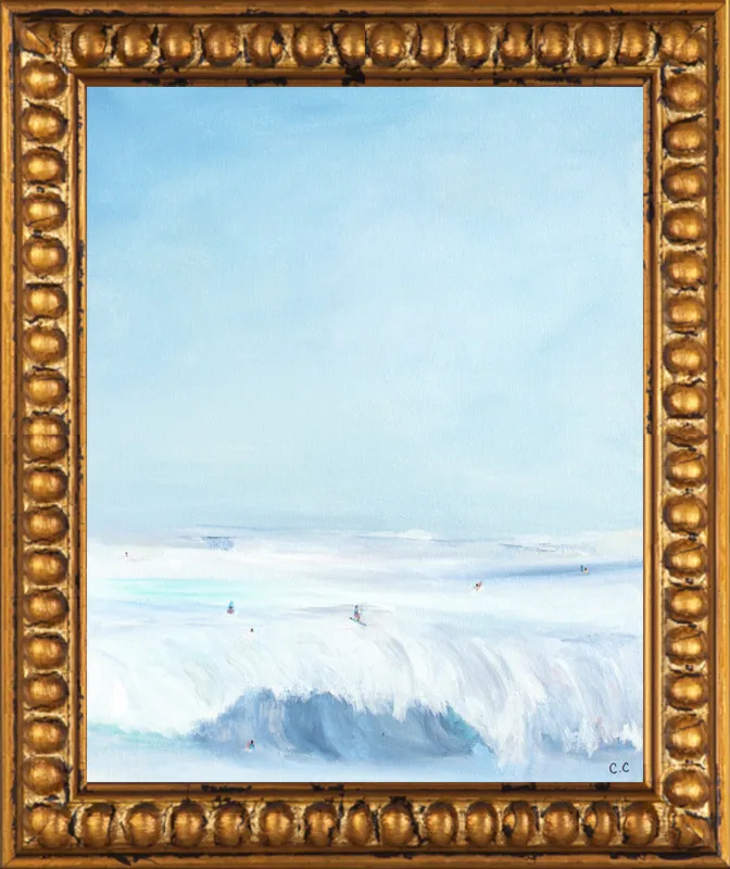 Wave Riders  by Caroline Chriss  for Artfully Walls