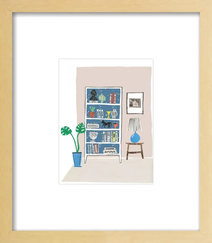 Shelfie by Danielle Kroll for Artfully Walls