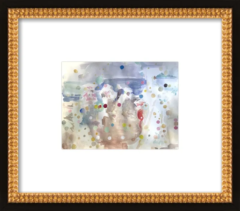 Beach scene (from memory)  by Hannah Dean for Artfully Walls