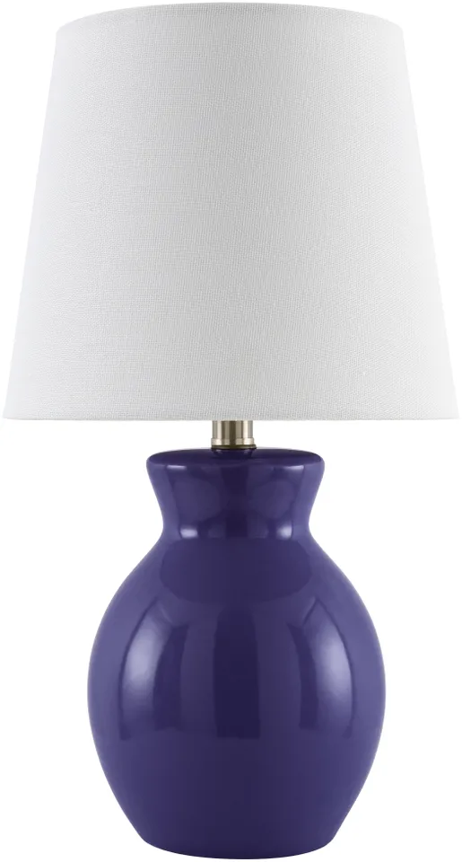 Stella Diminuta  Glazed 15"H x 8"W x 8"D Accent Table Lamp