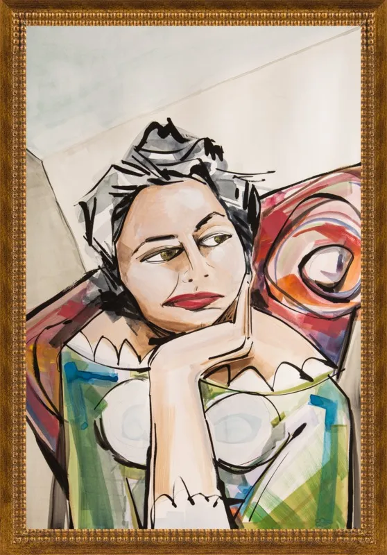 Ponder by Becky Aubry for Artfully Walls