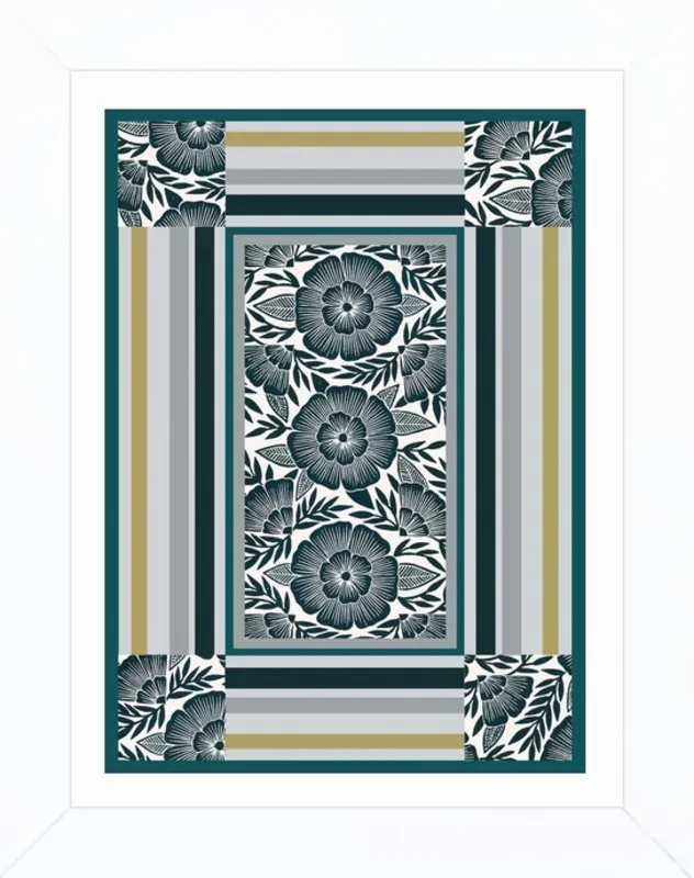Botanical Frame 1 by Katharine Watson for Artfully Walls