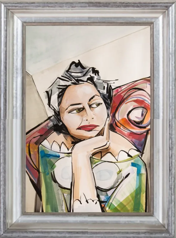 Ponder by Becky Aubry for Artfully Walls