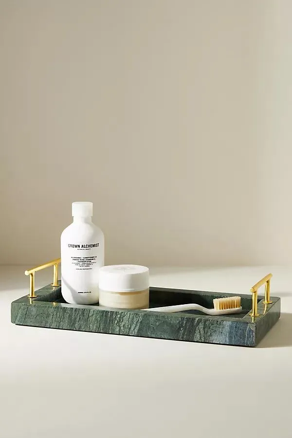 Esmeralda Marble Bath Tray