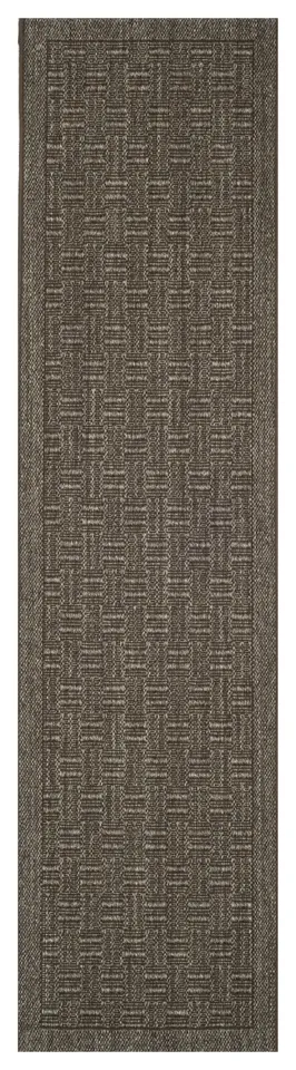Arlo Home Woven Area Rug, PAB359D, Silver,  8' X 10'