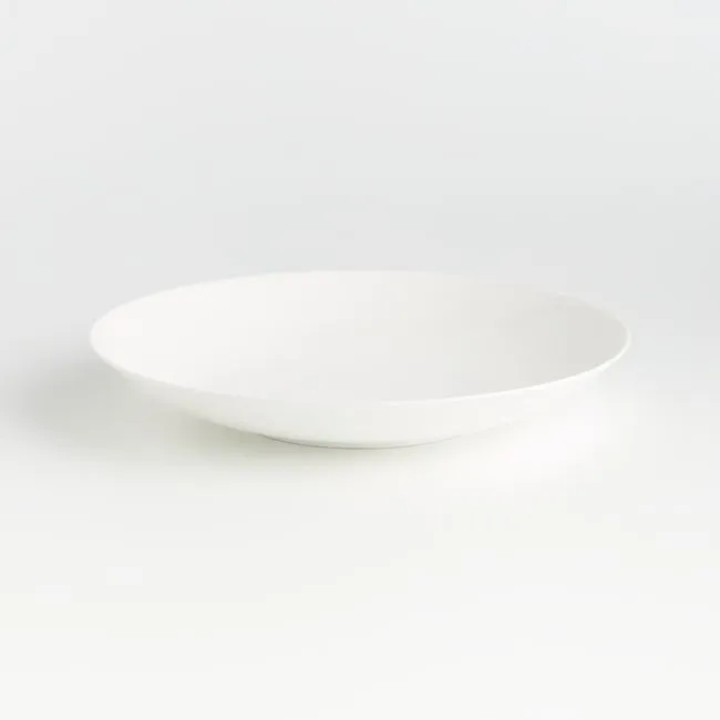 Bennett White Bone China Low Bowl