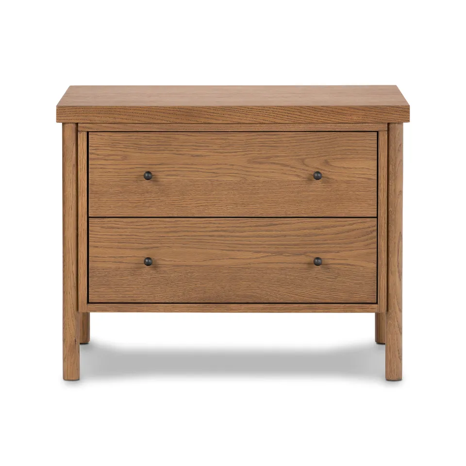 Roark Nightstand-Amber Oak