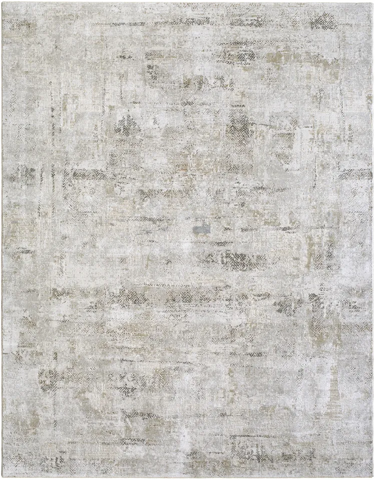 Brunswick Gray Indoor 7'10" x 7'10" Machine Woven Rug