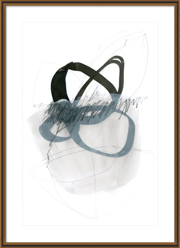 line & shape studies 01 by Iris Lehnhardt for Artfully Walls