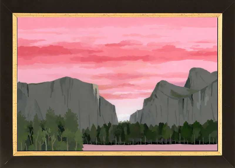 Dawn of Yosemite Park by Hiroyuki Izutsu for Artfully Walls