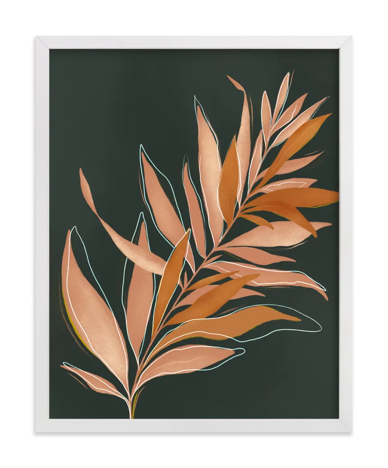 Falling Fern Limited Edition Fine Art Print