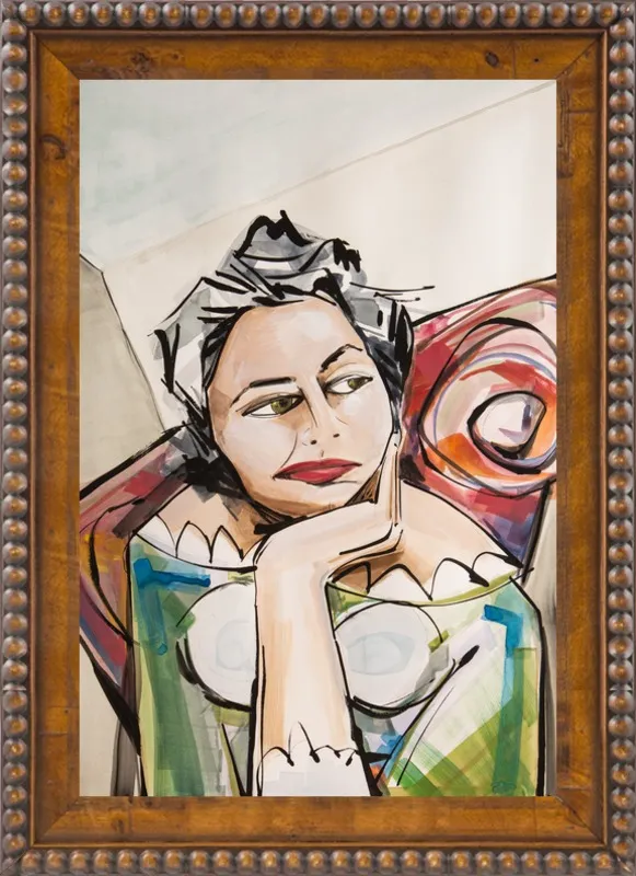 Ponder by Becky Aubry for Artfully Walls