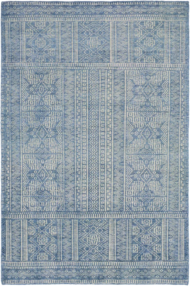 Livorno Blue Indoor 2' x 3' Handmade Rug