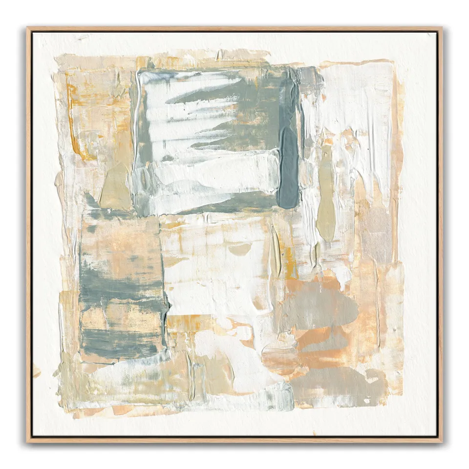 Hidden Love by Elizabeth Sheppell	 - Vertical Grain White Oak Floater
