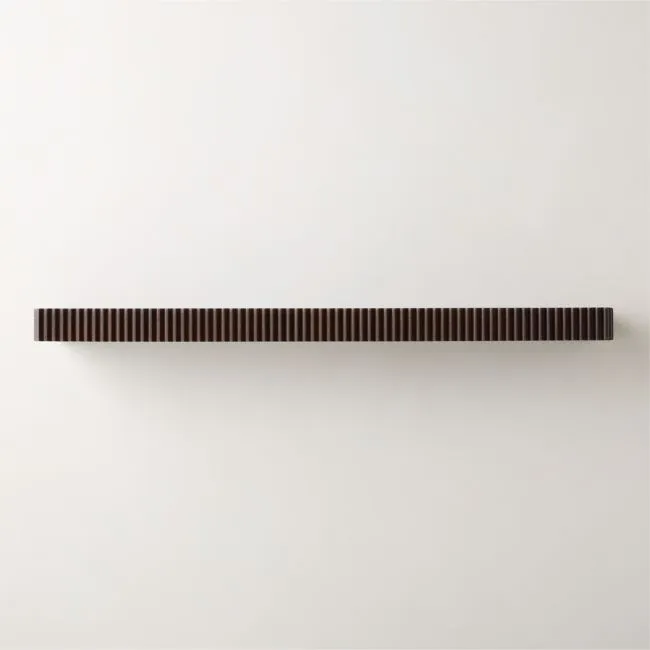 Palmer Dark Oak Wall Shelf 48"