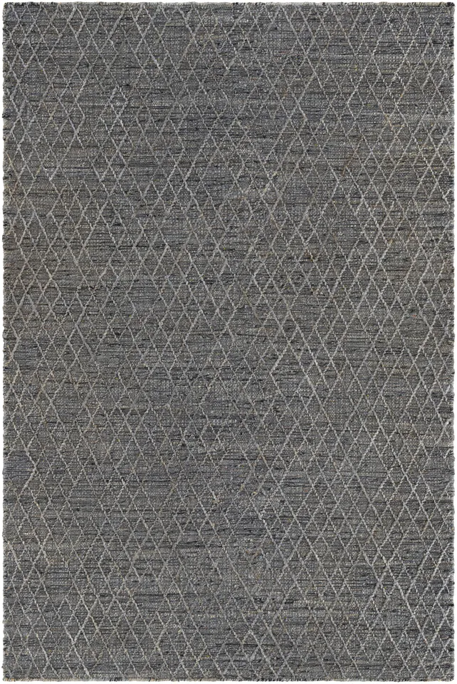 Watford Black Indoor 8'10" x 12' Handmade Rug