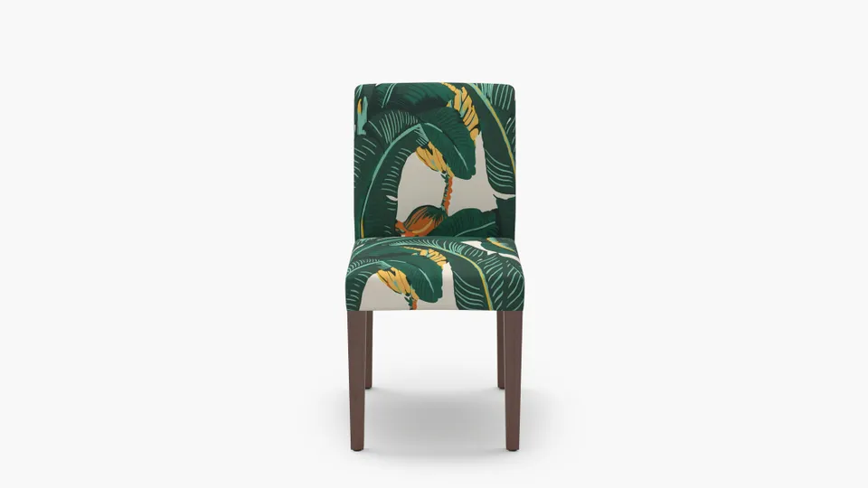 Signature Dining Chair, Martinique®®, Walnut Square Tapered Leg