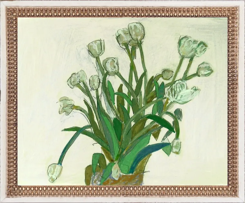 viridiflora tulip by Liz Innvar for Artfully Walls