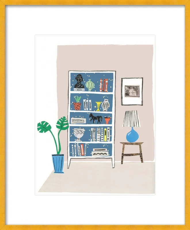 Shelfie by Danielle Kroll for Artfully Walls