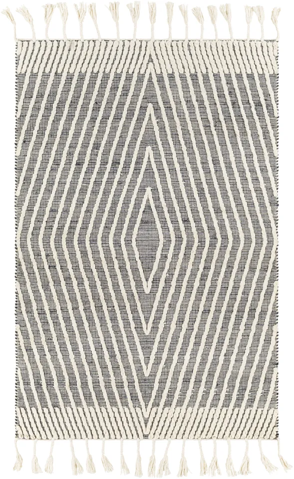 Norwood Beige Indoor 2' x 3' Handmade Rug