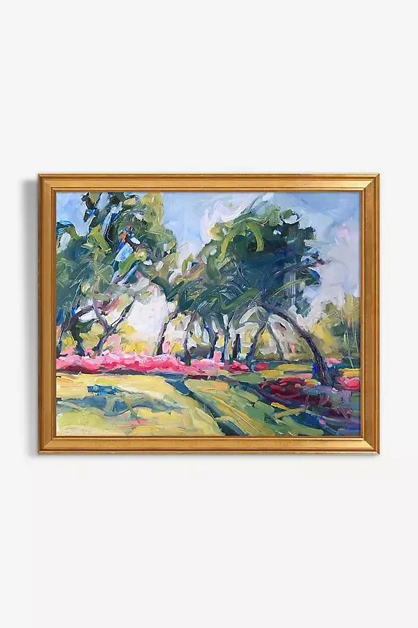 Azaleas Under the Oaks Wall Art