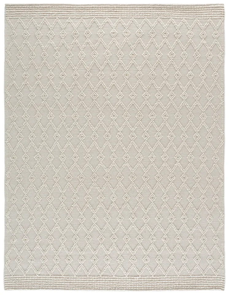 Safavieh Couture Natura Collection Hand Woven Area Rug, Ivory, 8' x 10'
